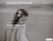 Tablet Screenshot of bestmyrtlebeachphotography.com